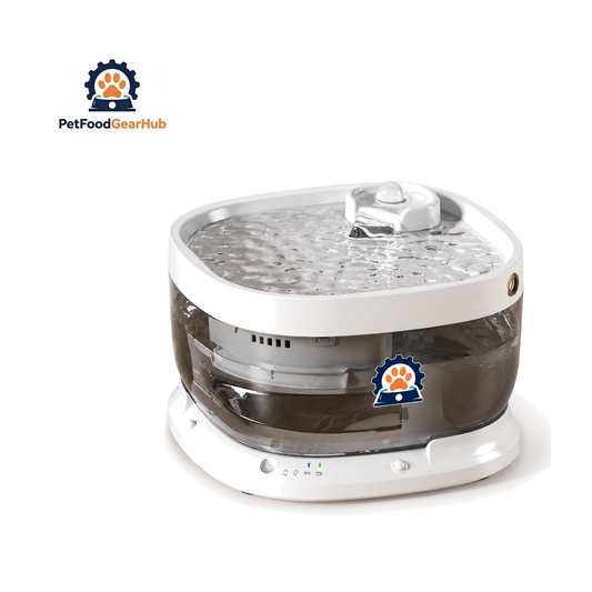 PetFoodGearHub 7 L Cordless Pet Water Fountain on a pure white background