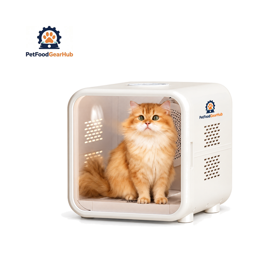 PetFoodGearHub PFGH H9 US Smart Pet Dryer Box on a pure white background