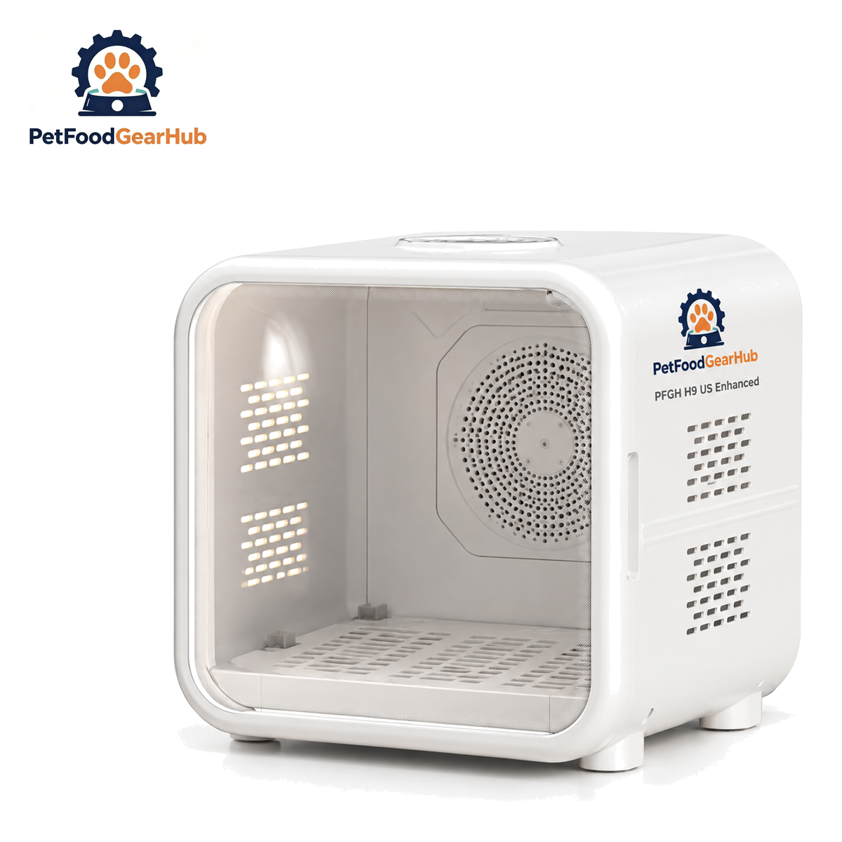 PetFoodGearHub PFGH H9 US Smart Pet Dryer Box — PFGH H9 US Enhanced with Ion Mode