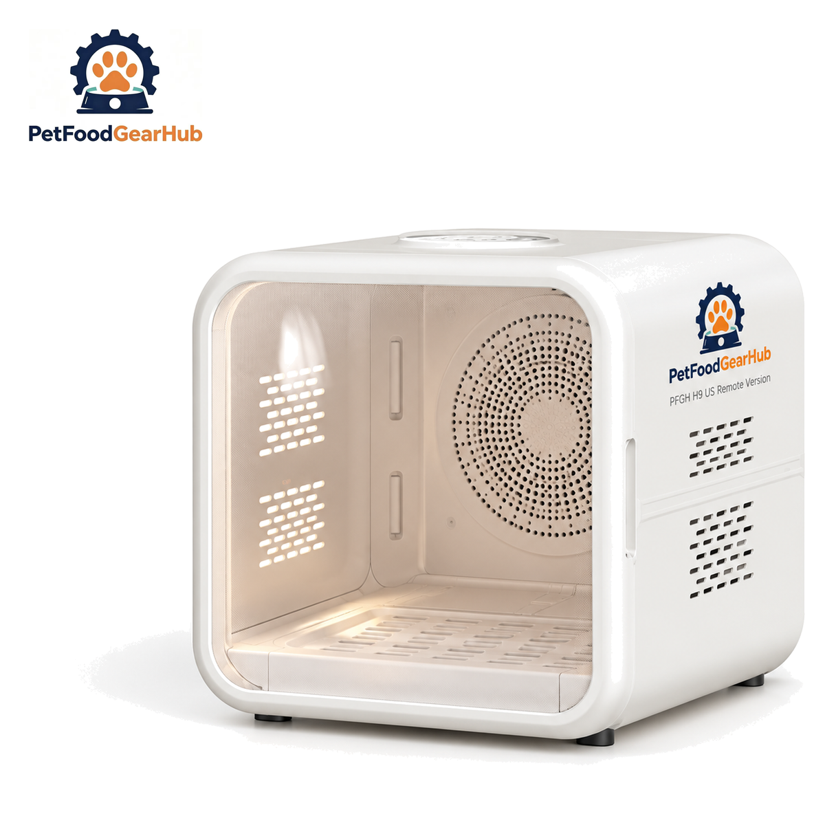 PetFoodGearHub PFGH H9 US Smart Pet Dryer Box — PFGH H9 US Remote Version with Comfort Window