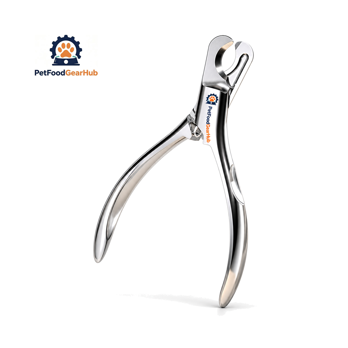 PetFoodGearHub PFGH 100218472419 US Stainless Steel Pet Nail Clipper on a pure white background
