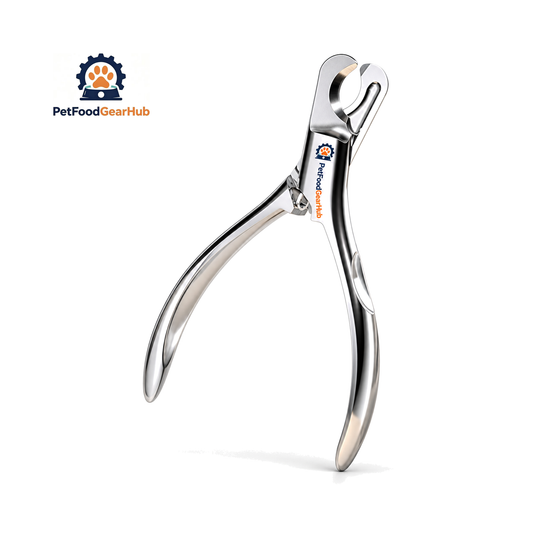 PetFoodGearHub PFGH 100218472419 US Stainless Steel Pet Nail Clipper on a pure white background