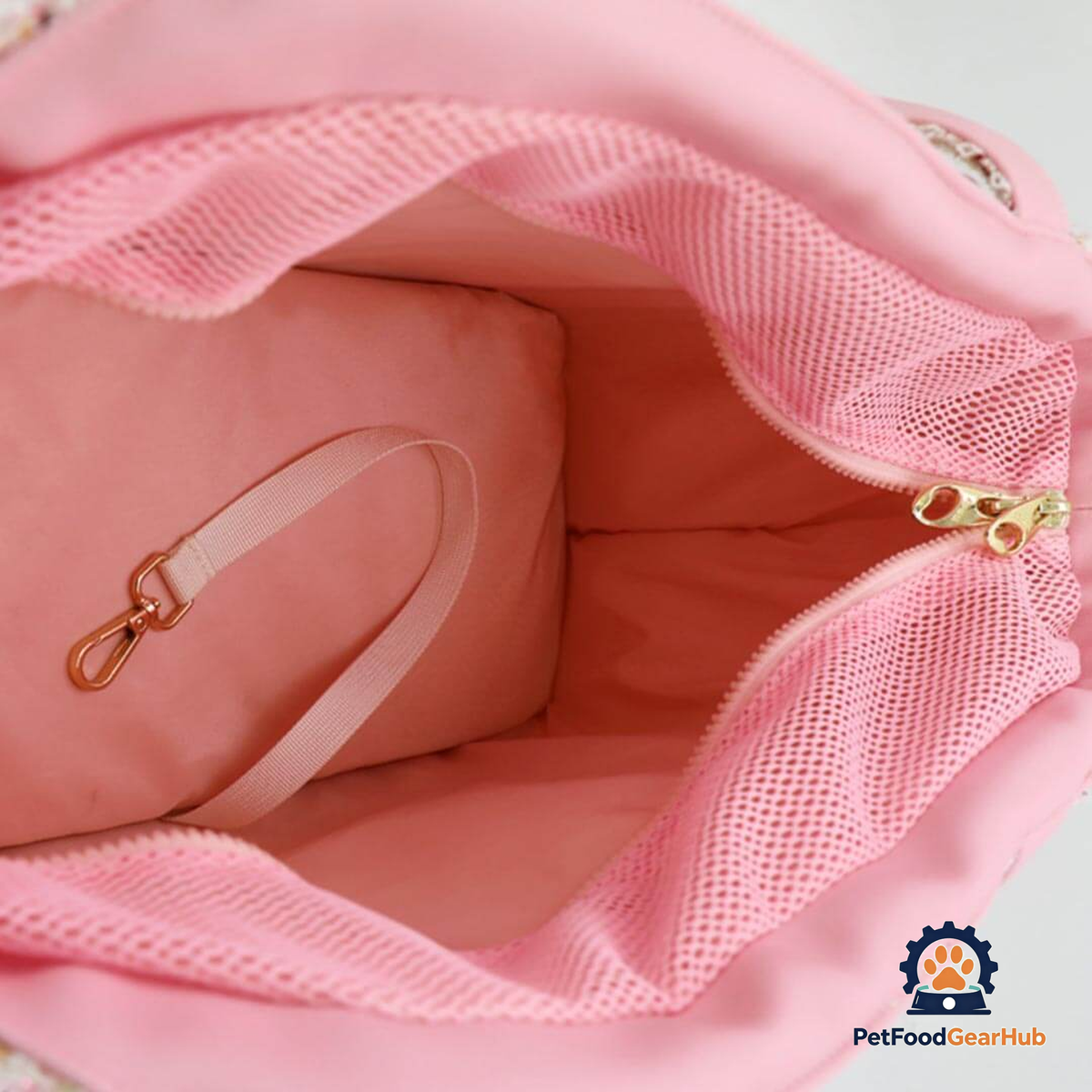 PetFoodGearHub Cat Shoulder Bag with Zipper and Clip Inside | PetFoodGearHub