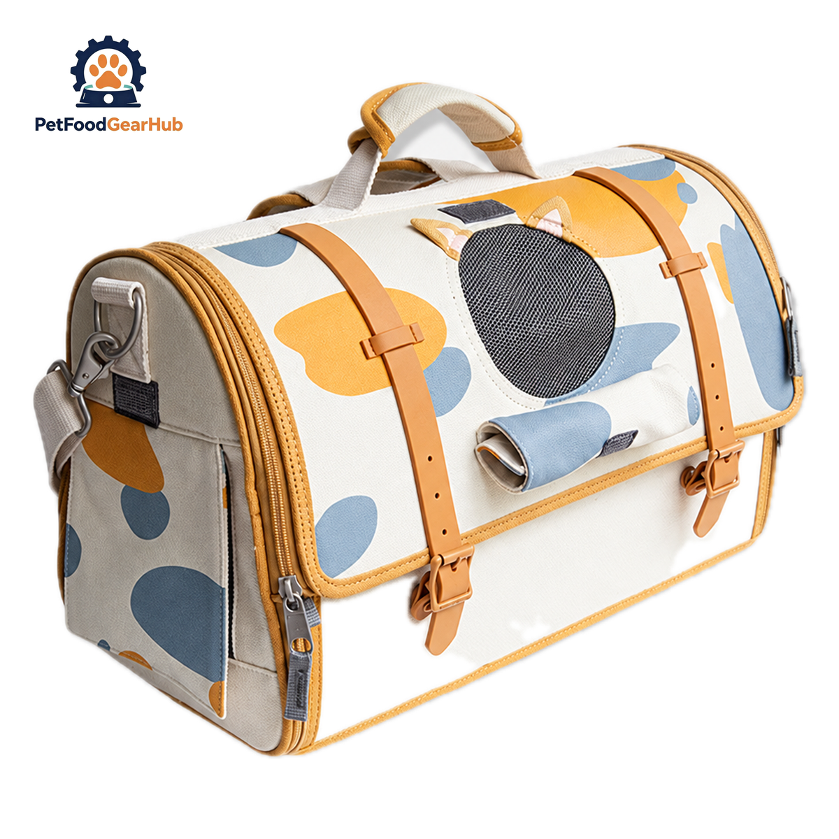 PetFoodGearHub Cat Duffle Bag Backpack | Cat Travel Carrier | PetFoodGearHub