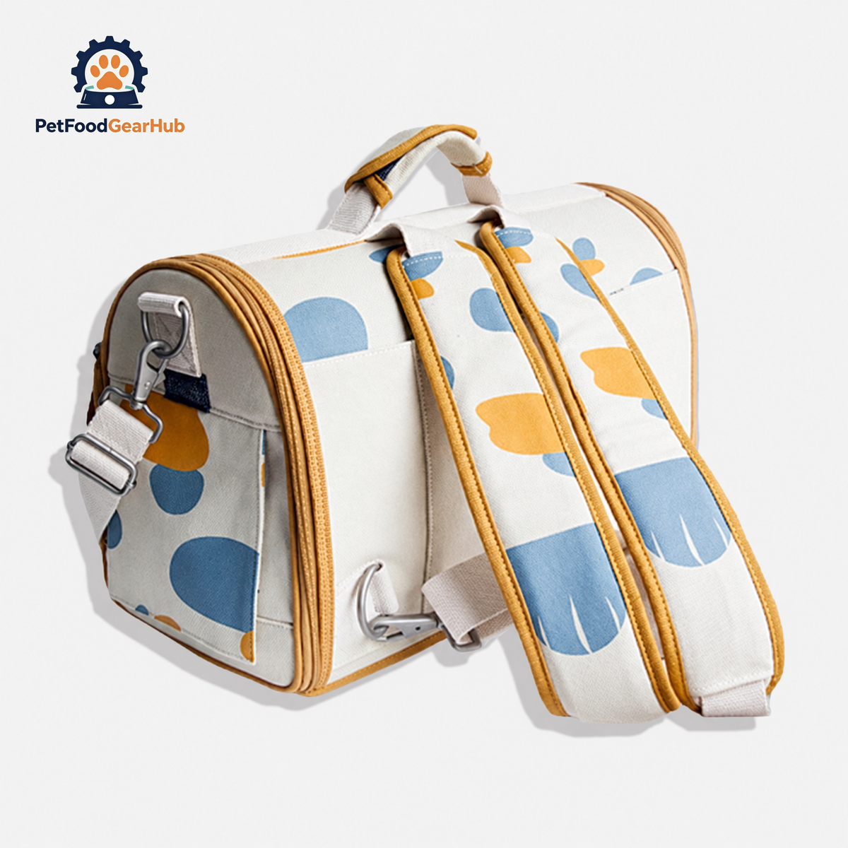 PetFoodGearHub Cat Duffle Bag Backpack | Cat Carrier for Travel | PetFoodGearHub