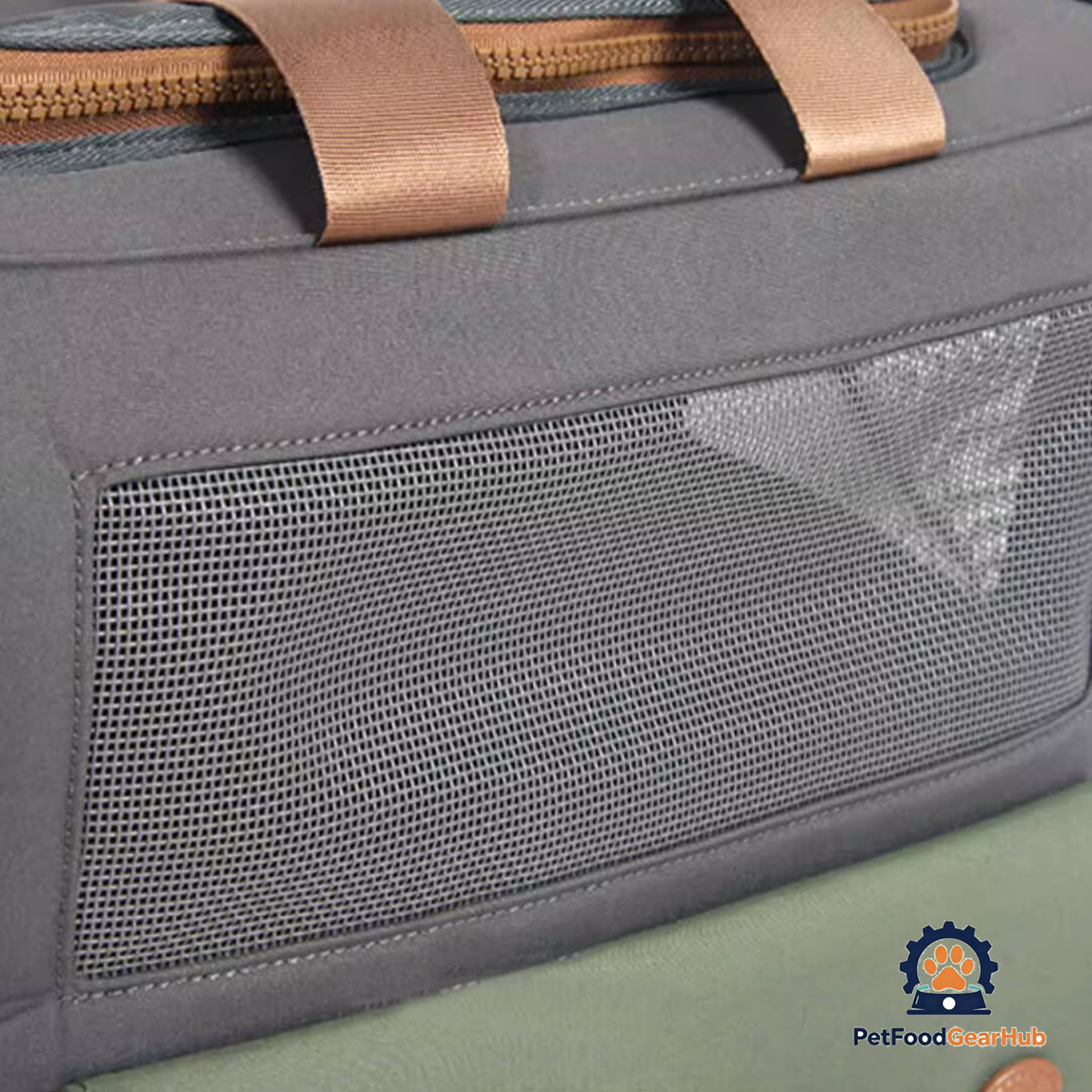 Breathable Mesh of Cat Carrier Backpack | PetFoodGearHub