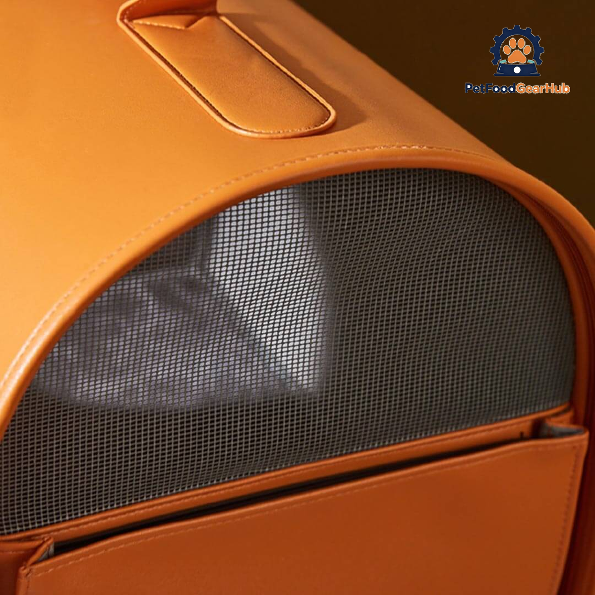 Fancy Poupée Cat Carrier | Leather Pet Carrier | PetFoodGearHub