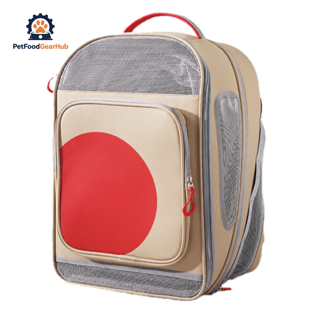 PetFoodGearHub Expandable Cat Backpack | Pet Carrier | PetFoodGearHub