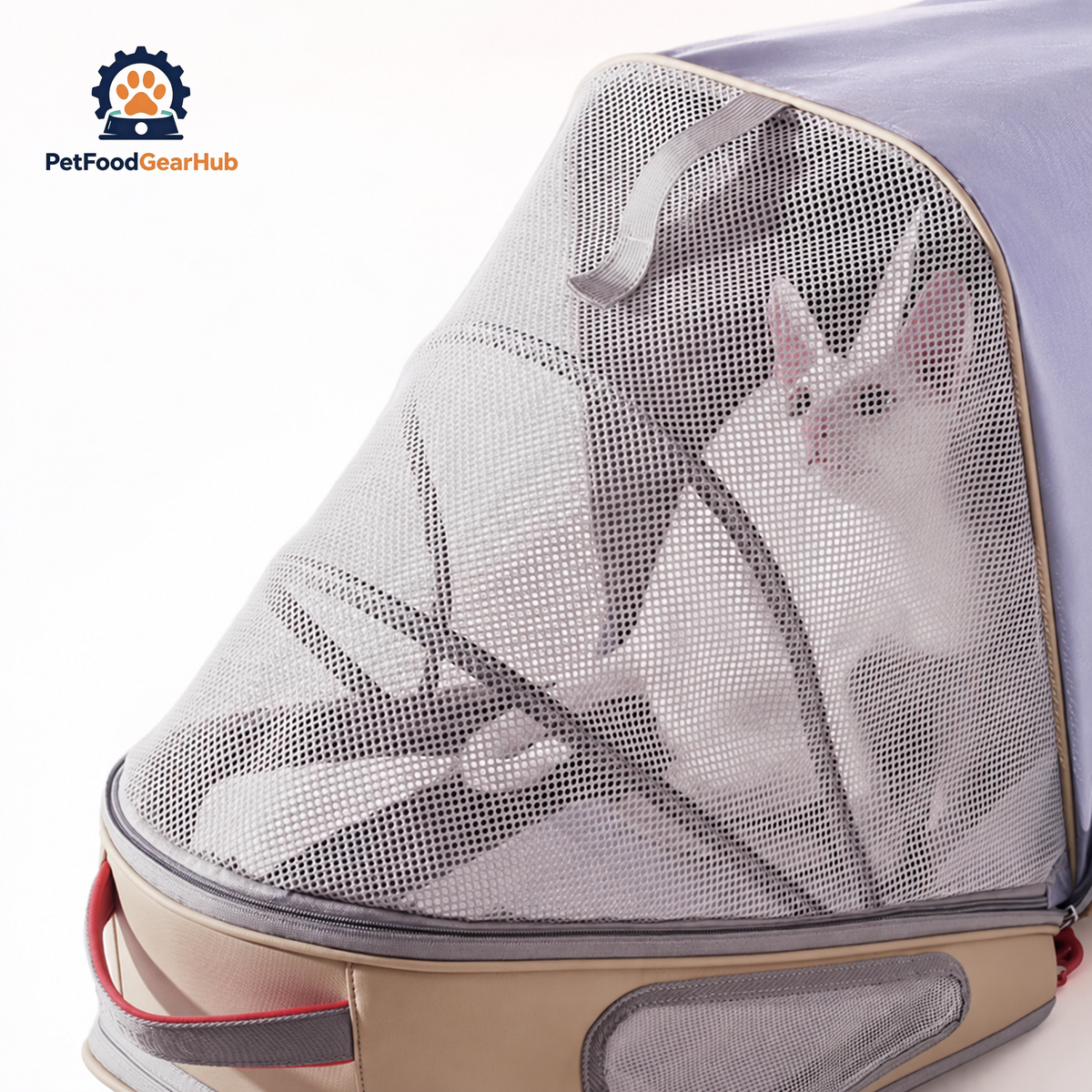 Cat Inside Mesh Expandable Cat Backpack | PetFoodGearHub