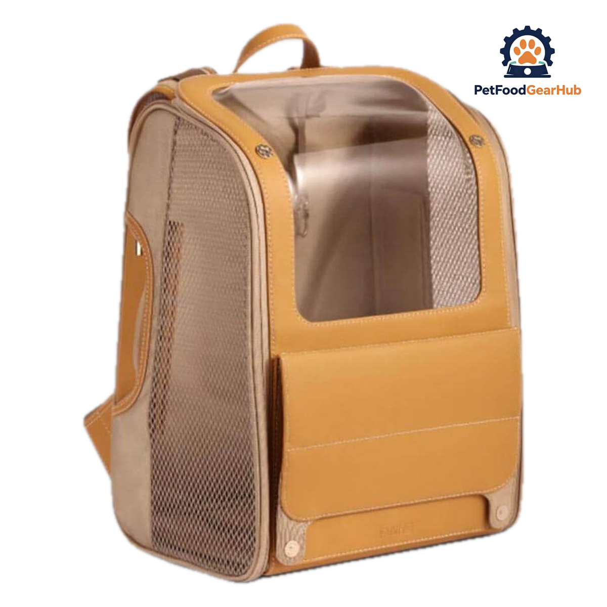 Floof Voyager Cat Traveling Backpack | Clear Cat Backpack for Carrying Cat | PetFoodGearHub
