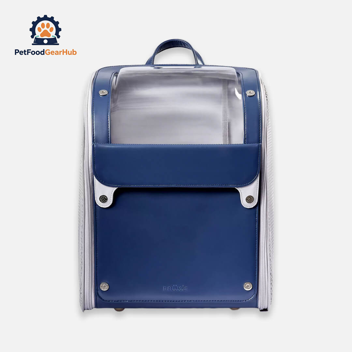 Floof Voyager Cat Traveling Backpack | Clear Cat Backpack for Carrying Cat | PetFoodGearHub
