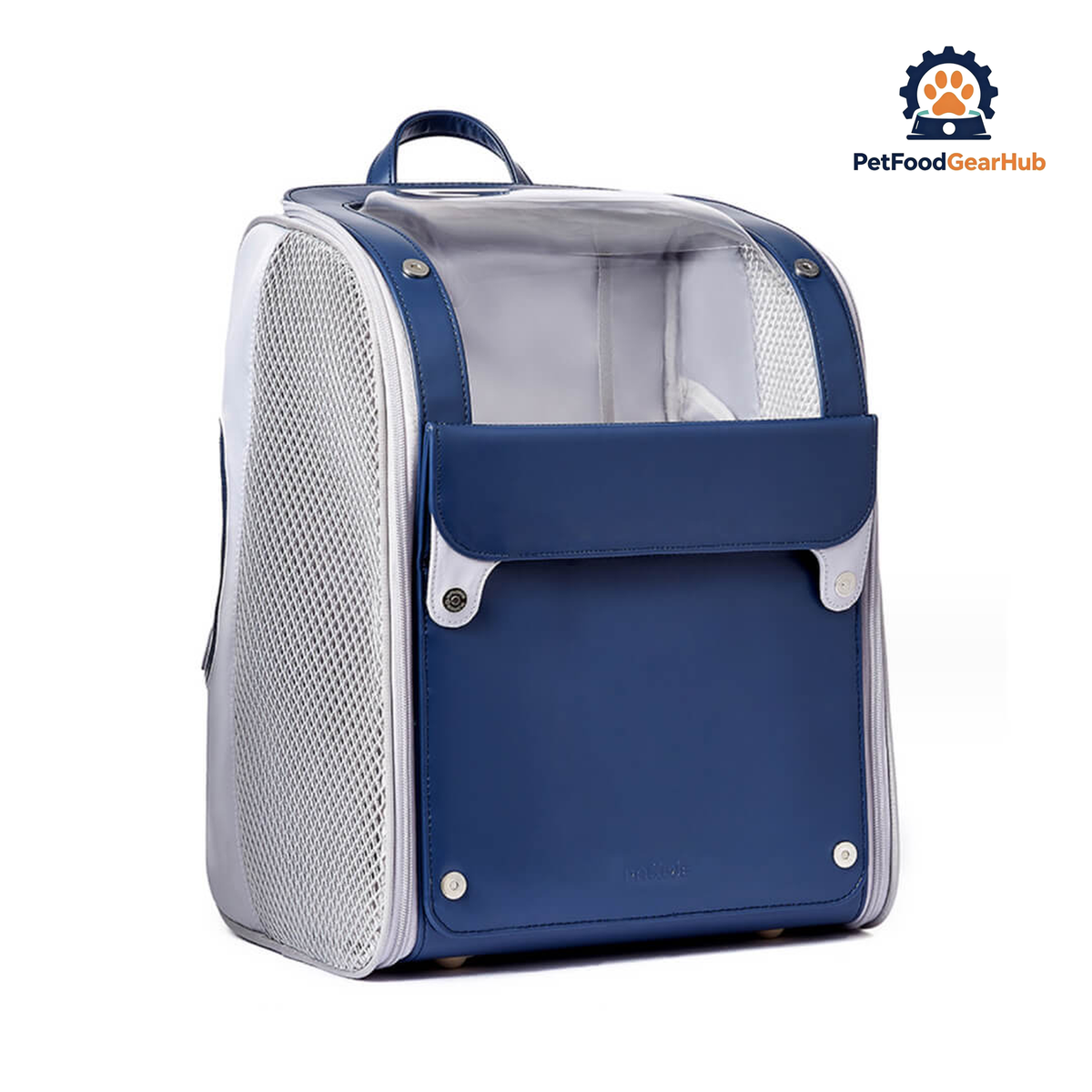 Floof Voyager Cat Traveling Backpack | Clear Cat Backpack for Carrying Cat | PetFoodGearHub