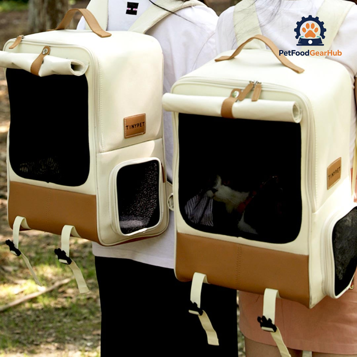 Tinypet Cat Backpack | Cat Carrier for Large Cats | PetFoodGearHub