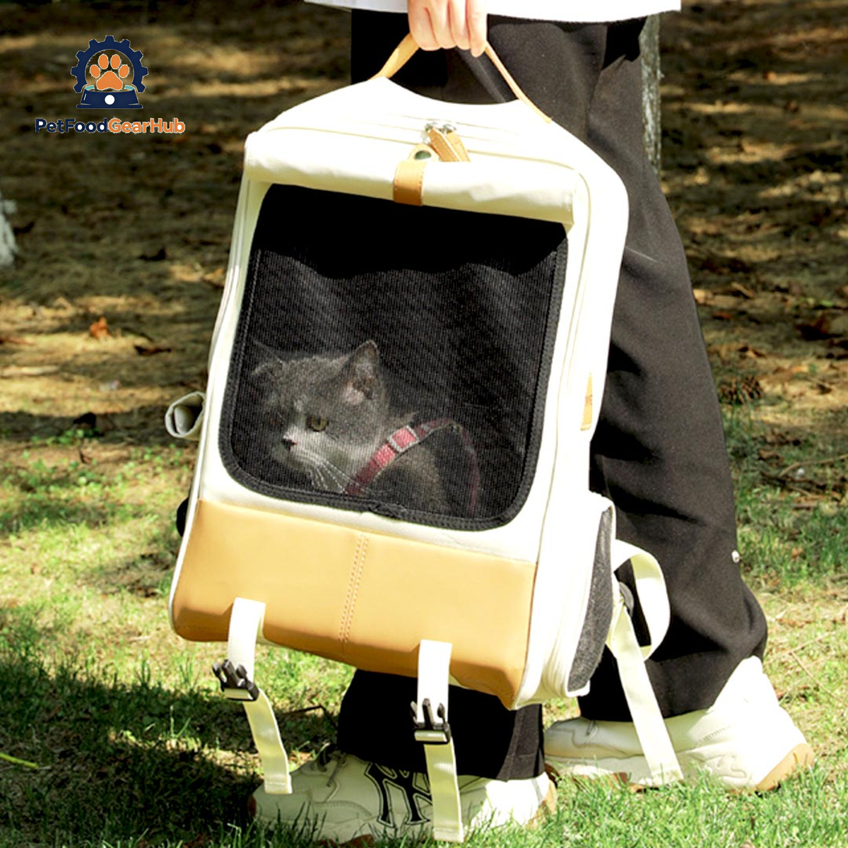 Tinypet Cat Backpack | Cat Carrier for Large Cats | PetFoodGearHub