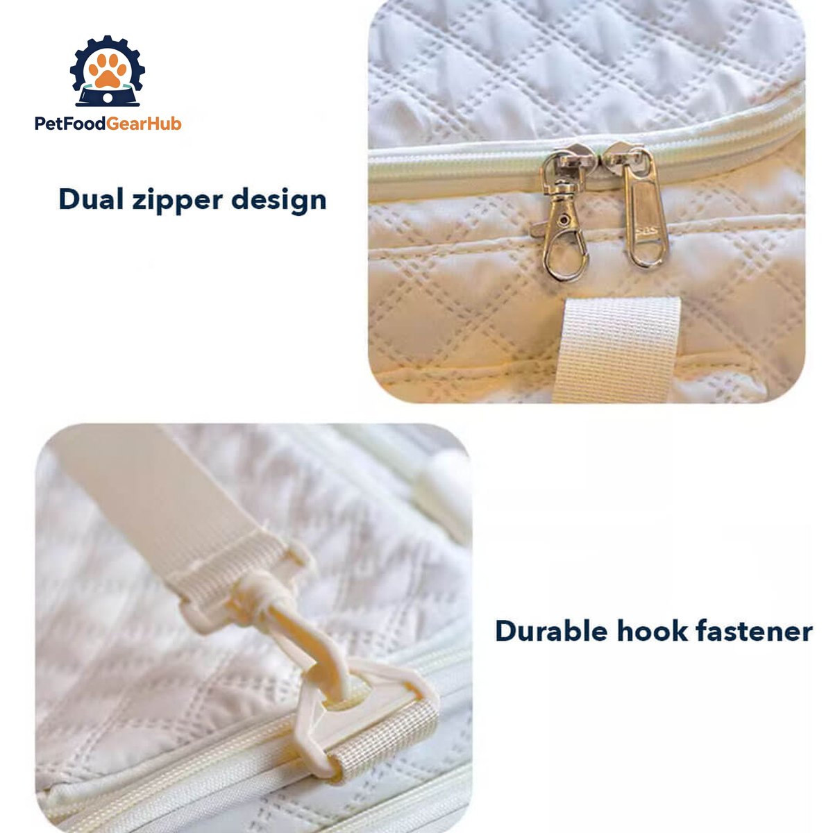 Features of Beige airline-oriented Cat Carrier for Travel | PetFoodGearHub