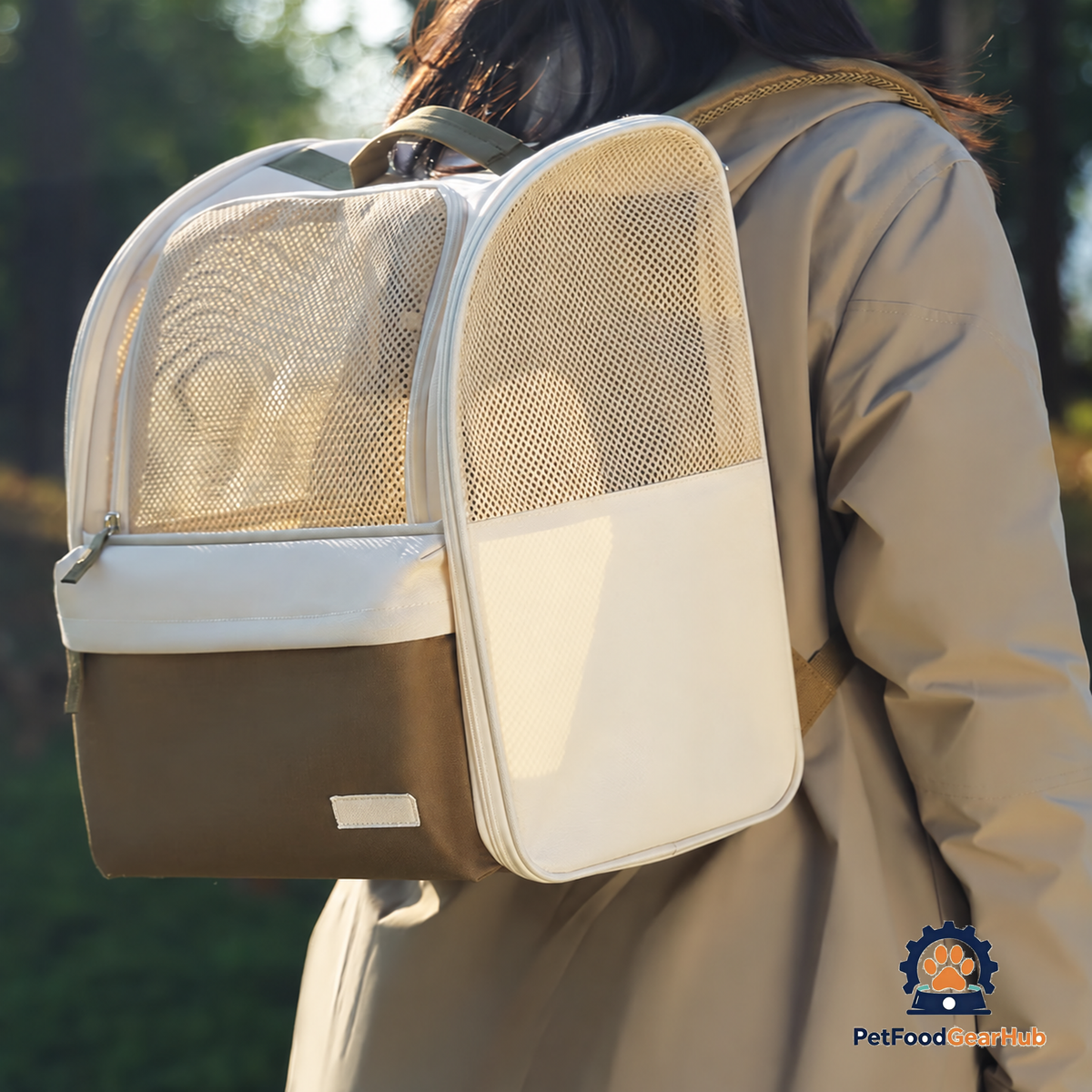 PetFoodGearHub Cat Backpack | Lightweight Cat Carrier | PetFoodGearHub