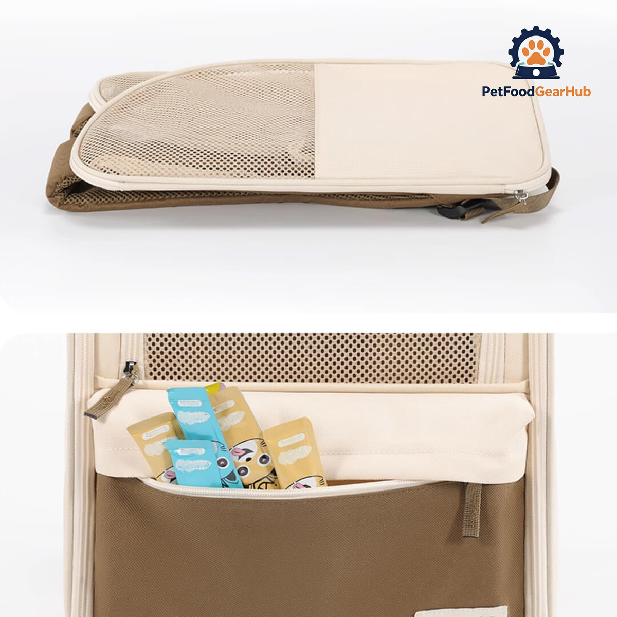 Lightweight & Foldable Cat Backpack | PetFoodGearHub