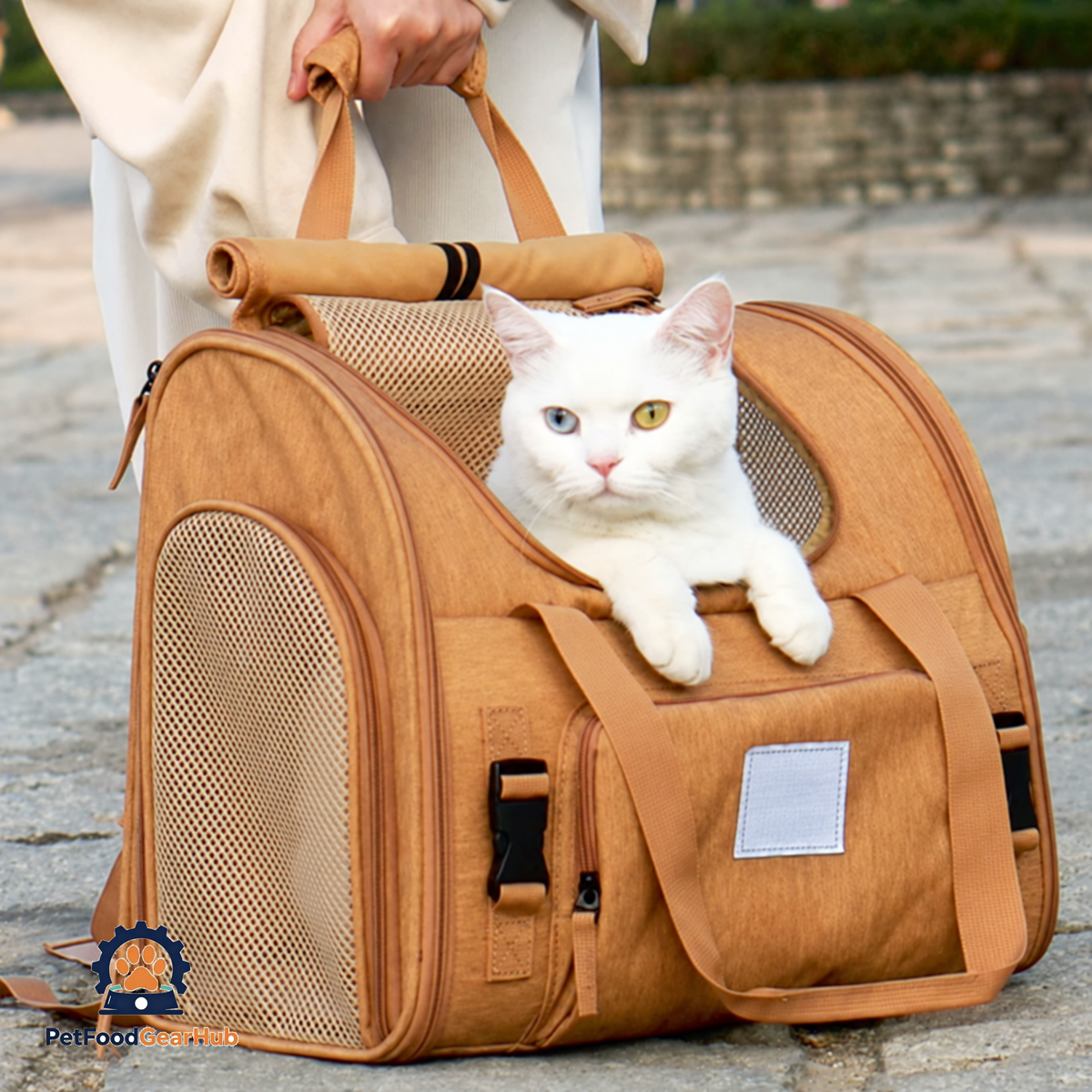 Cat Inside Expandable Cat Backpack | PetFoodGearHub