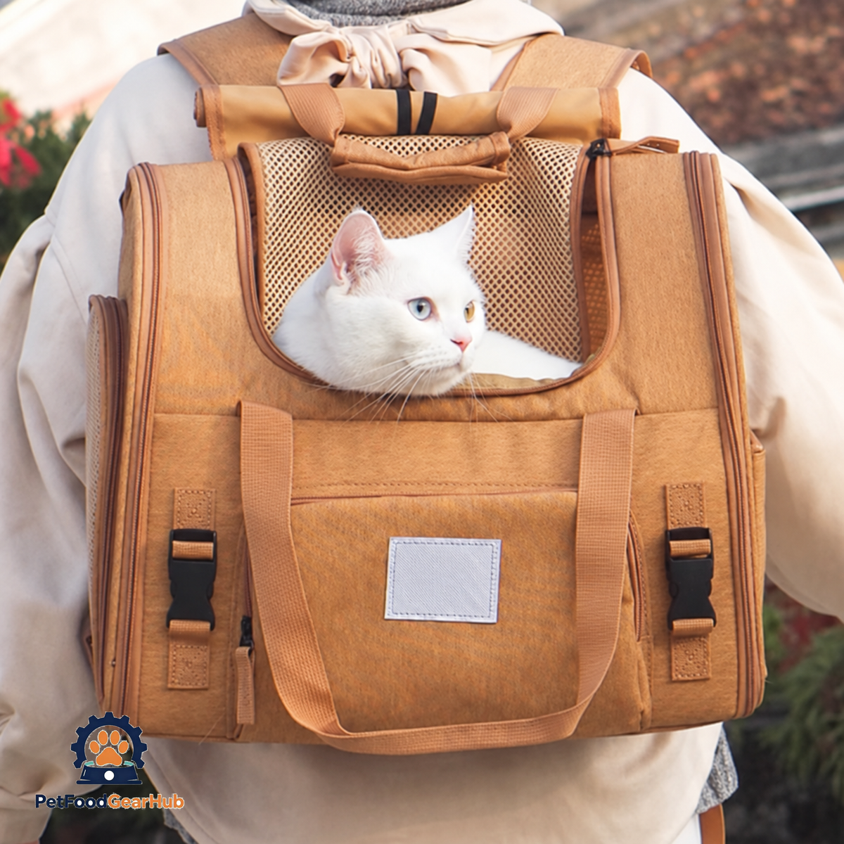 Cat Inside Expandable Cat Backpack | PetFoodGearHub