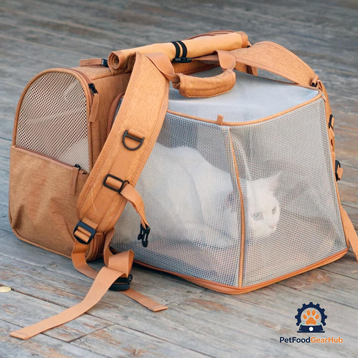 Cat Inside Expandable Cat Backpack | PetFoodGearHub