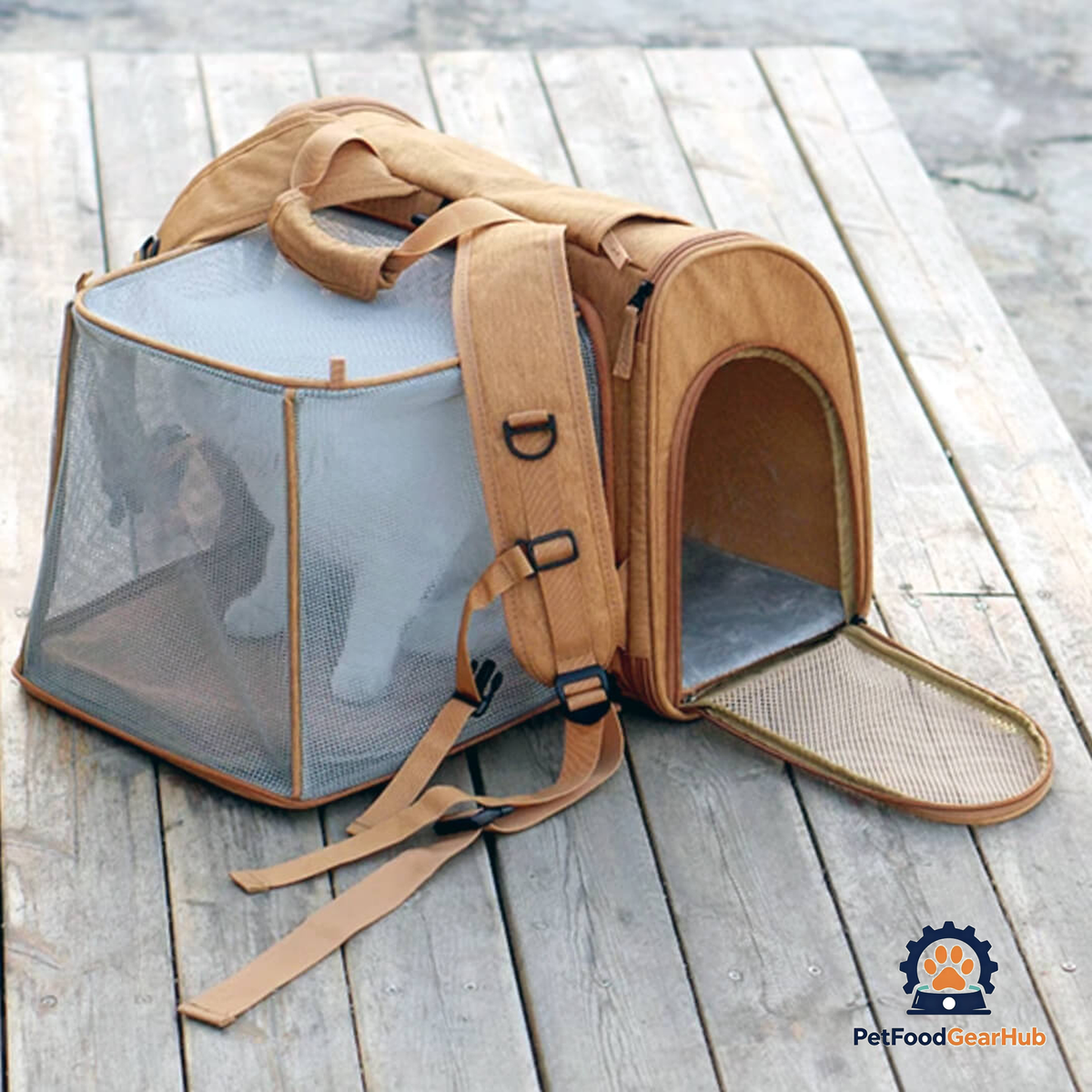Cat Inside Expandable Cat Backpack | PetFoodGearHub