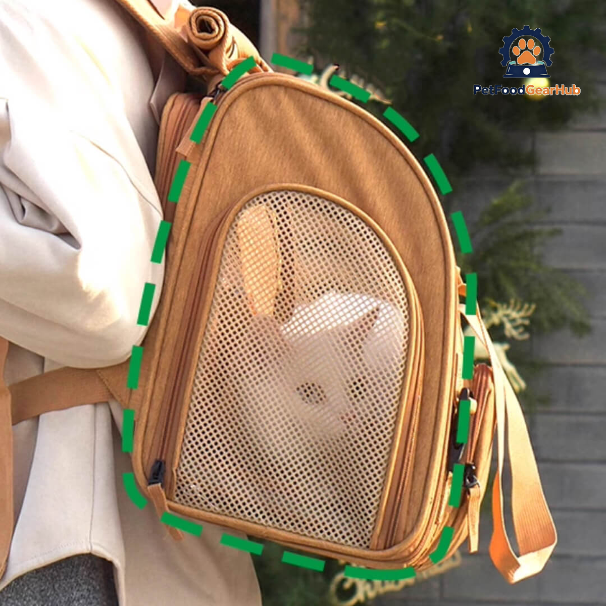 Sturdy Expandable Cat Backpack | PetFoodGearHub