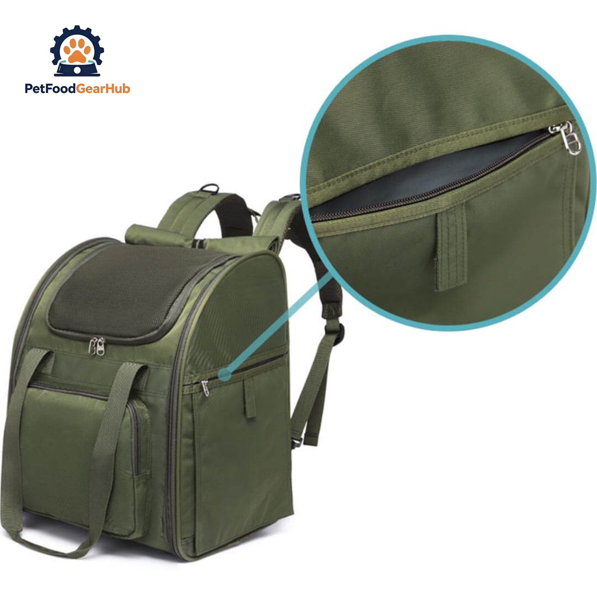 Top Loading Cat Backpack for Large Cats | Cat Carrier for Chubby Kitties | PetFoodGearHub