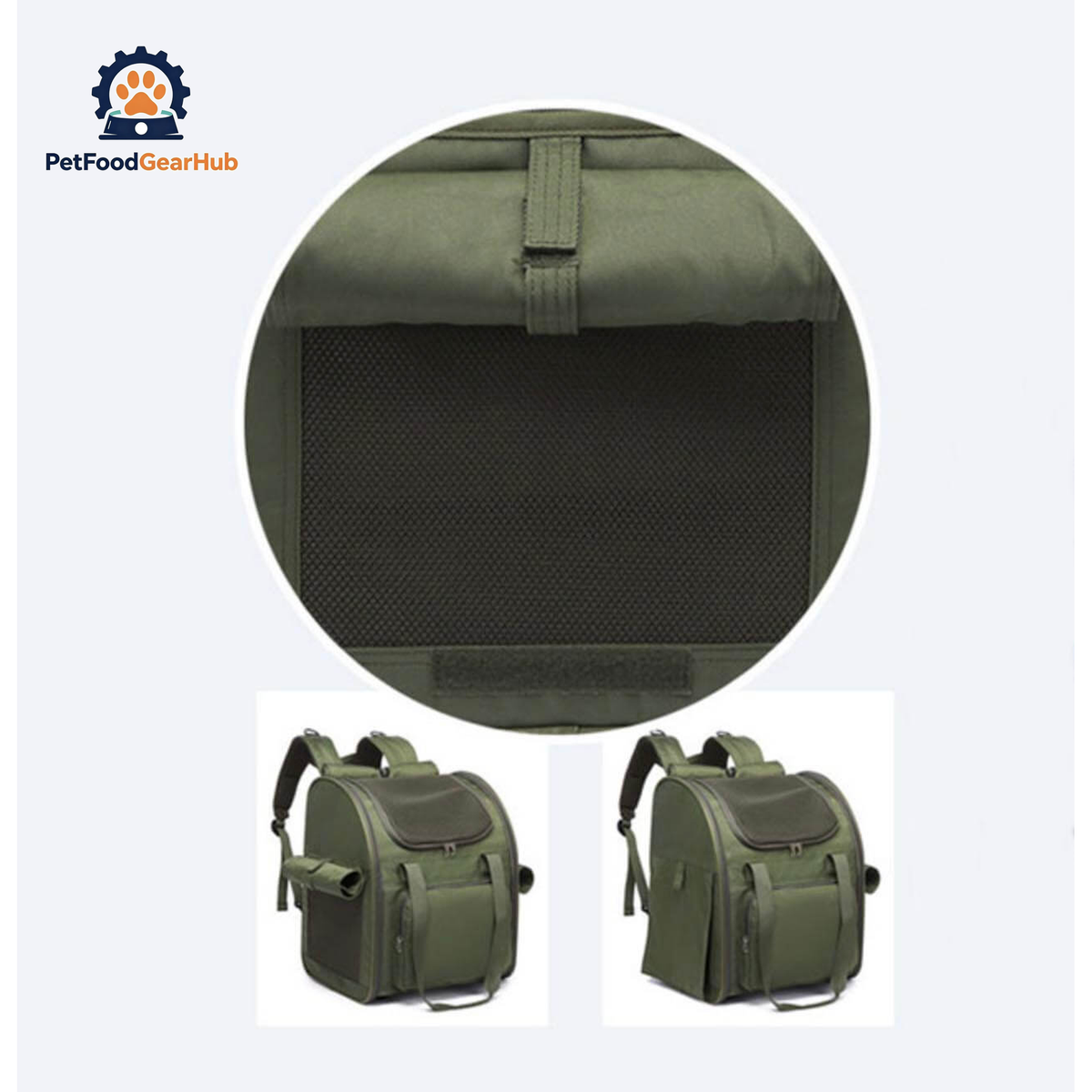 Top Loading Cat Backpack for Large Cats | Cat Carrier for Chubby Kitties | PetFoodGearHub