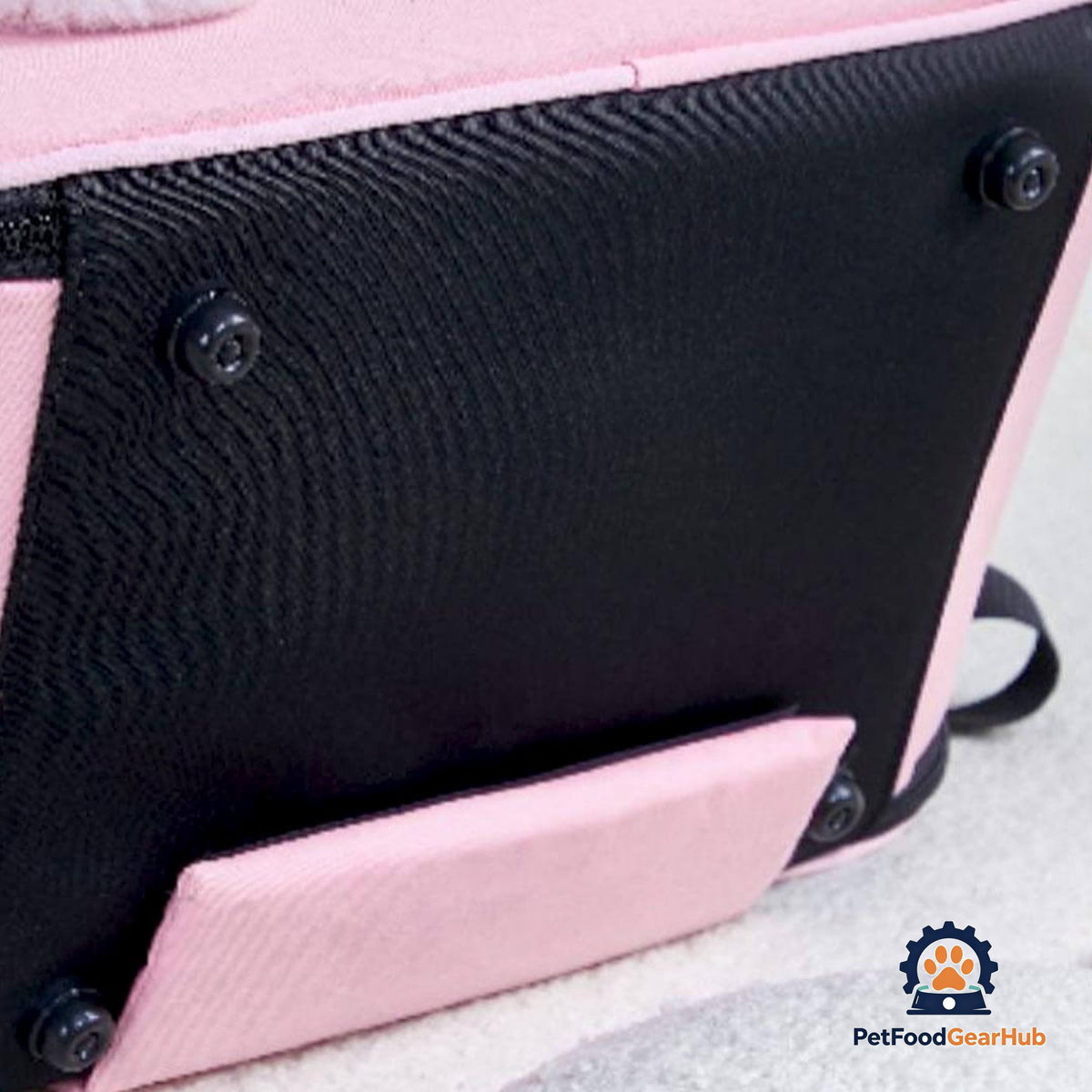 PetFoodGearHub Whiskers Wonders Pink Cat Backpack | PetFoodGearHub
