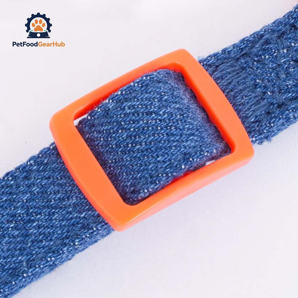 PetFoodGearHub Indigo Cat Harness & Leash Set | Denim Harness for Cats & Kittens | PetFoodGearHub