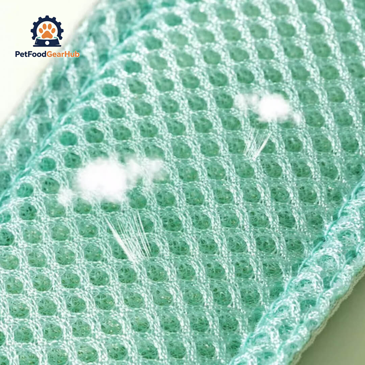 Breathable Mesh Lining of Avocado Cat Harness | PetFoodGearHub