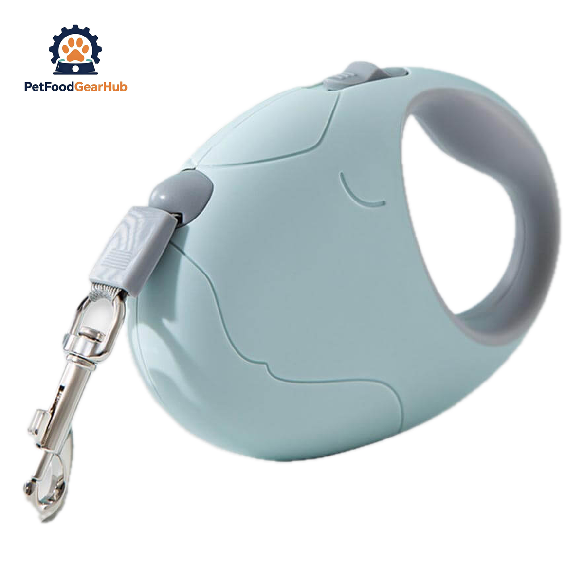 Luna Retractable Cat Leash In Mint Green | PetFoodGearHub