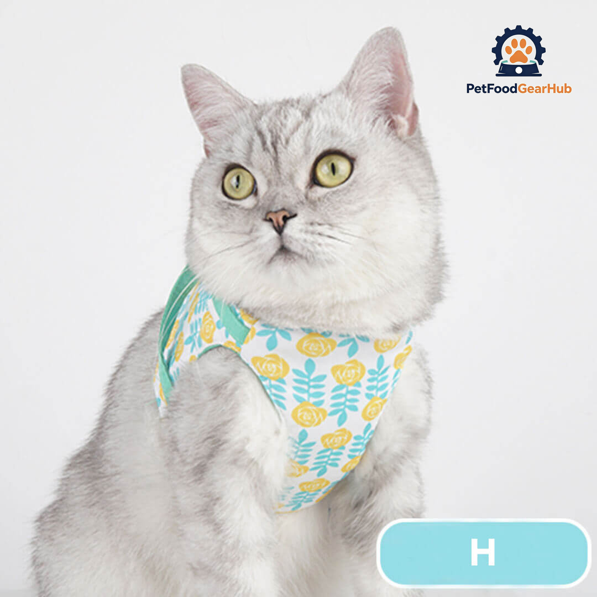 Fleur Cat Harness with Leash | suitable Cat Harness and Leash | PetFoodGearHub