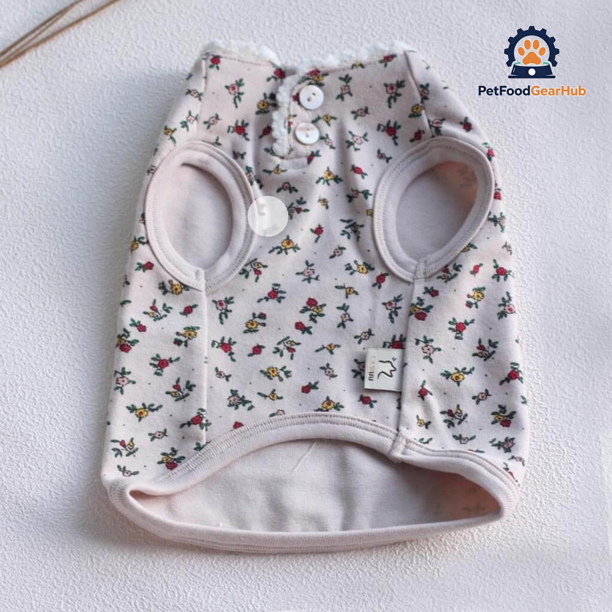Daisy Cat Vest | Cat Clothes for Sphynx | PetFoodGearHub