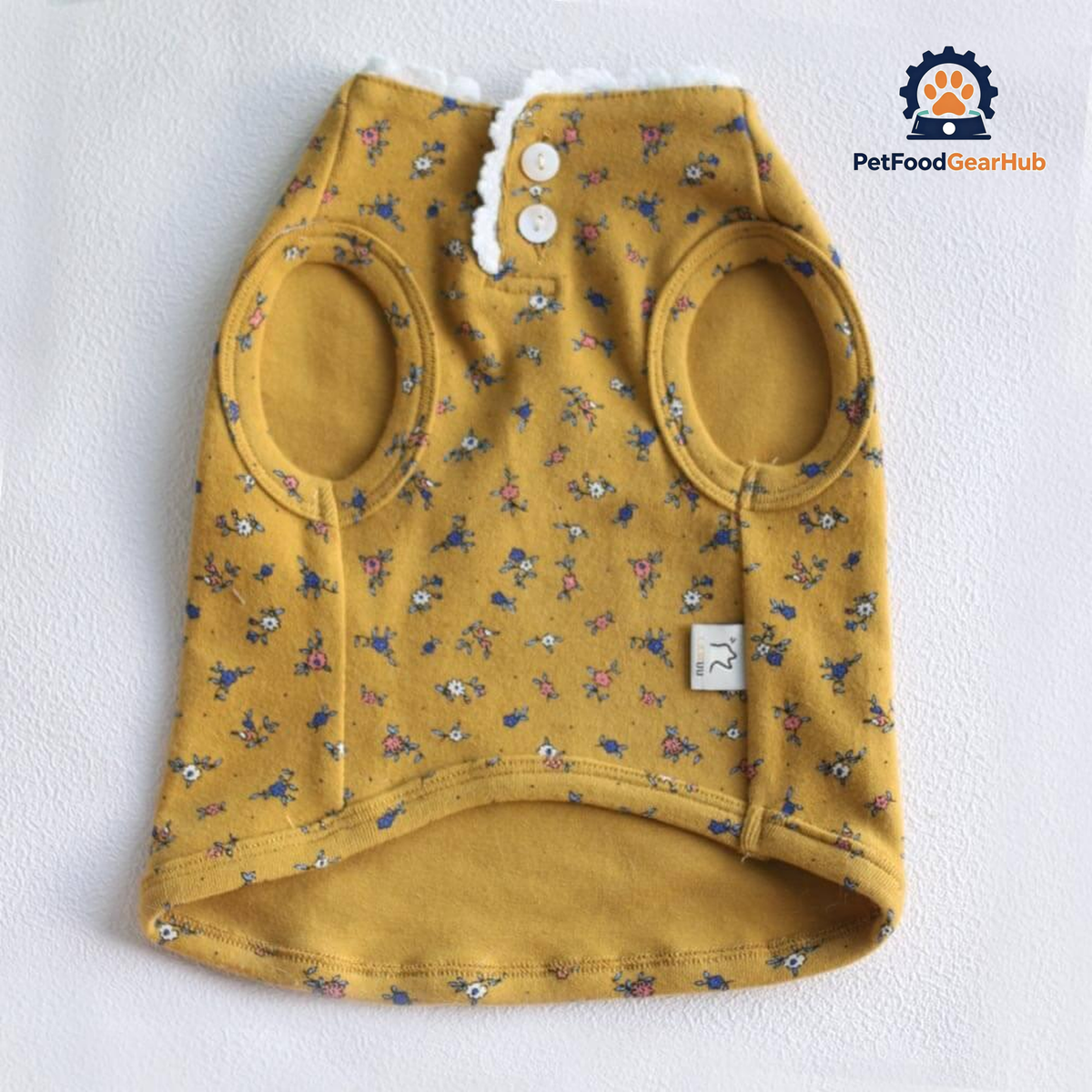 Daisy Cat Vest | Cat Clothes for Sphynx | PetFoodGearHub