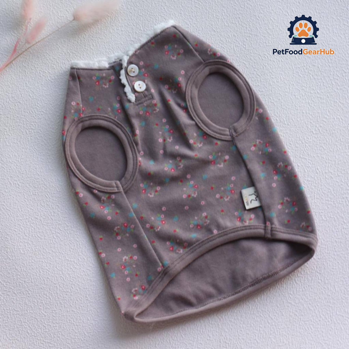 Daisy Cat Vest | Cat Clothes for Sphynx | PetFoodGearHub
