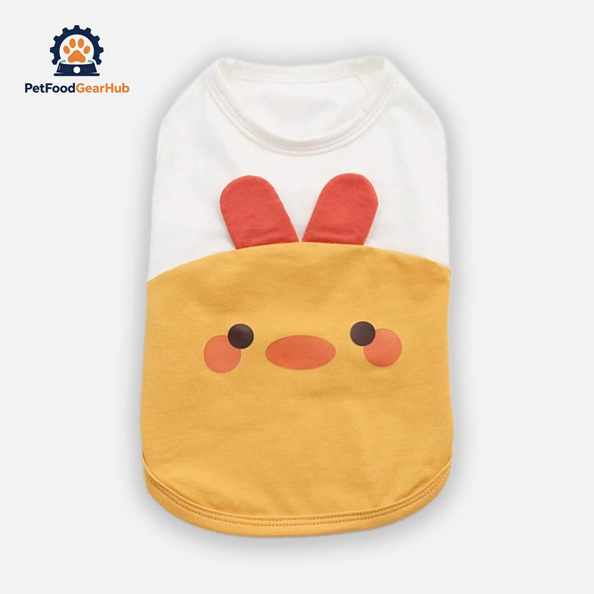 Yellow Chicken Cat Vest | Cute Cat Vest | PetFoodGearHub