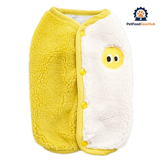 Meowster Cat Vest | Yellow Vest for Cats & Kittens | PetFoodGearHub
