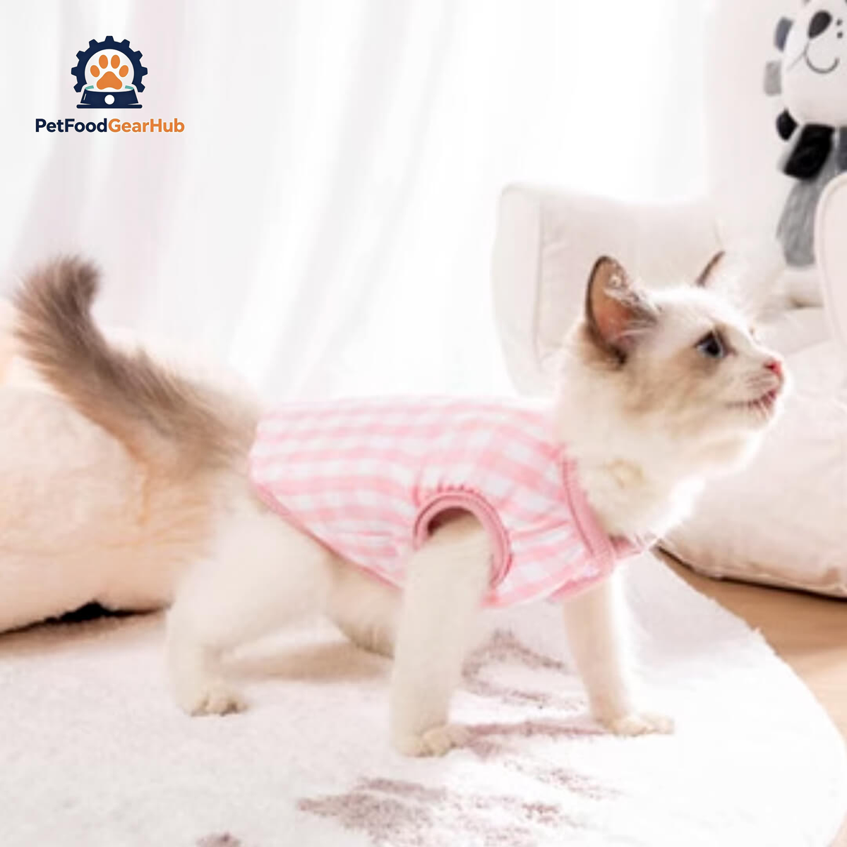 Cat in Pink Reversible Jacket | PetFoodGearHub