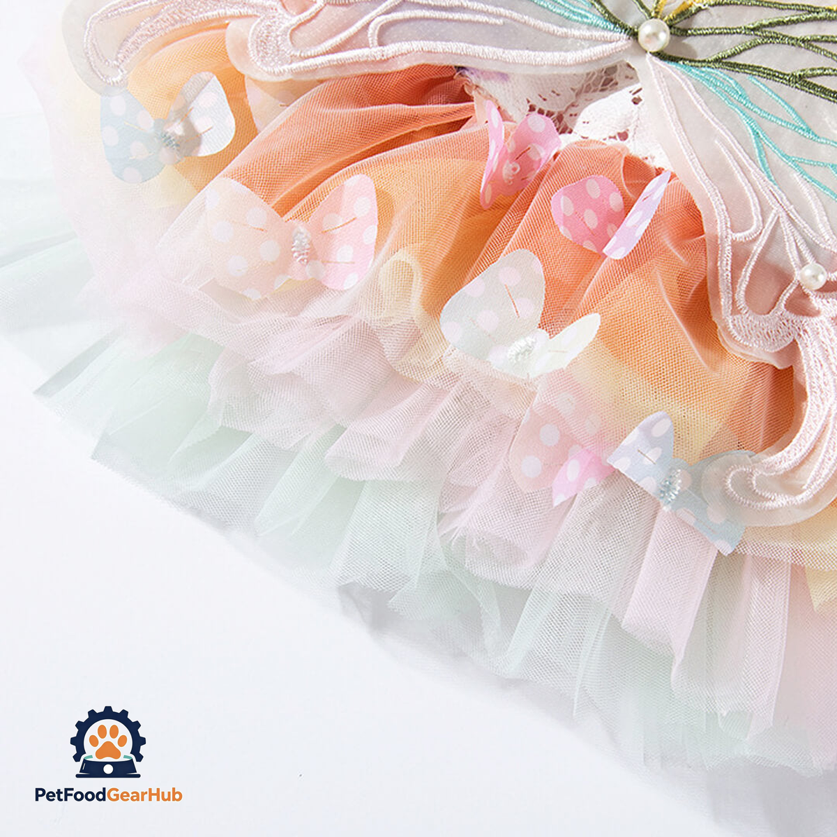 Fairy Cat Dress | Butterfly Summer Dress for Cats | PetFoodGearHub