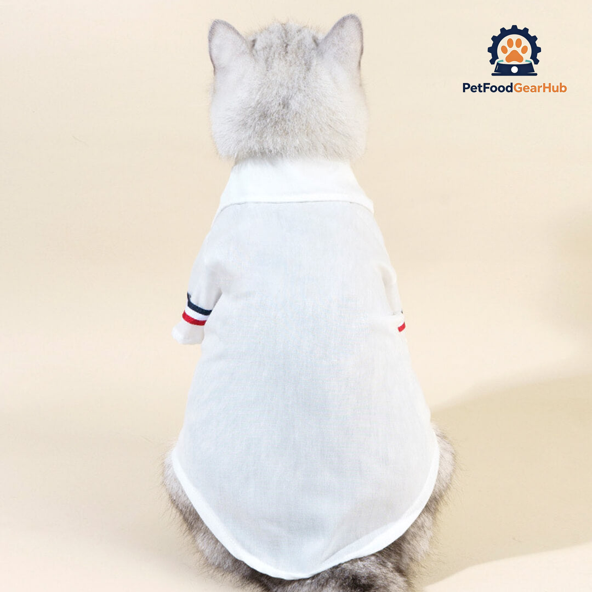 MoMo Cat Shirt | Shirt & Bow Tie for Cats | PetFoodGearHub