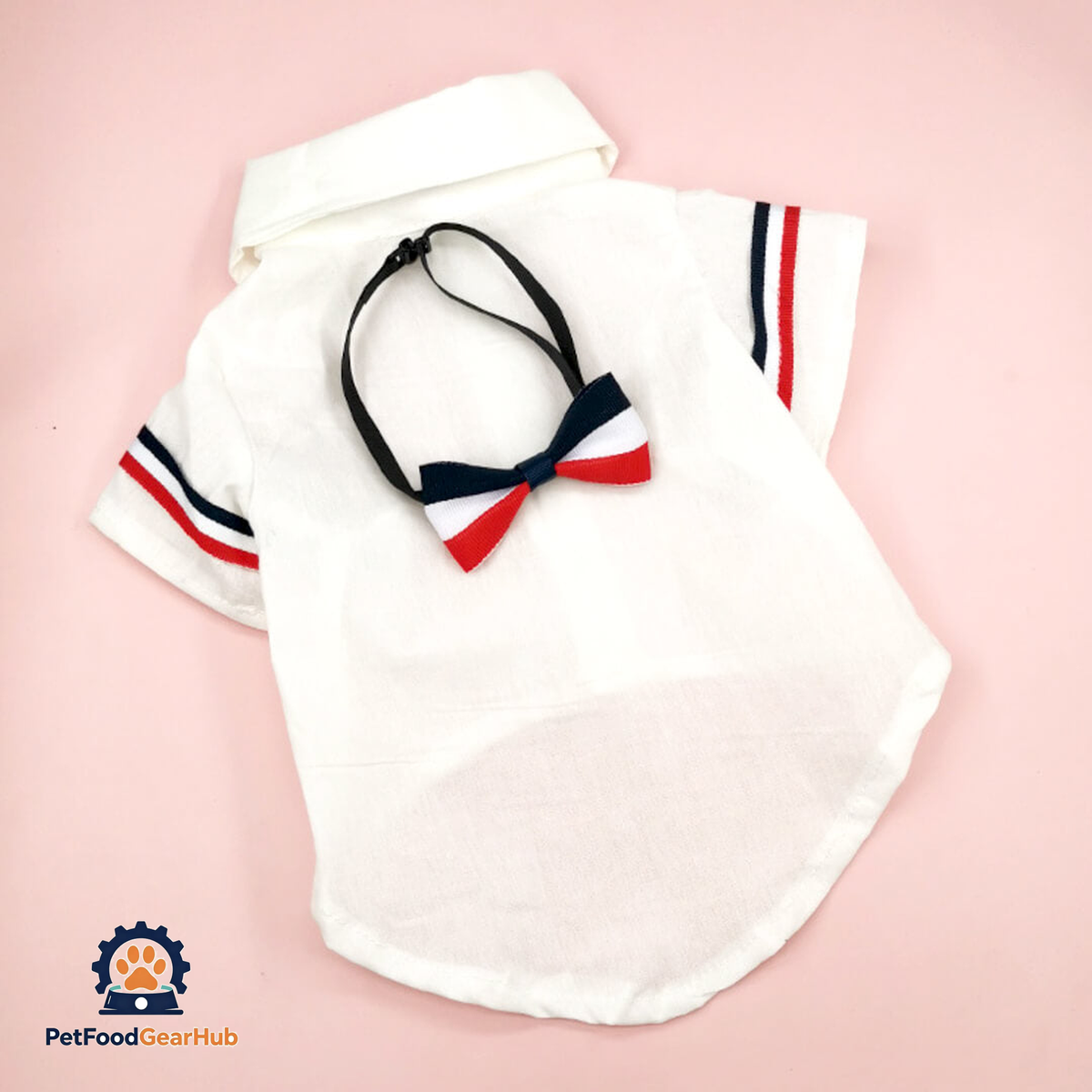 MoMo Cat Shirt | Shirt & Bow Tie for Cats | PetFoodGearHub