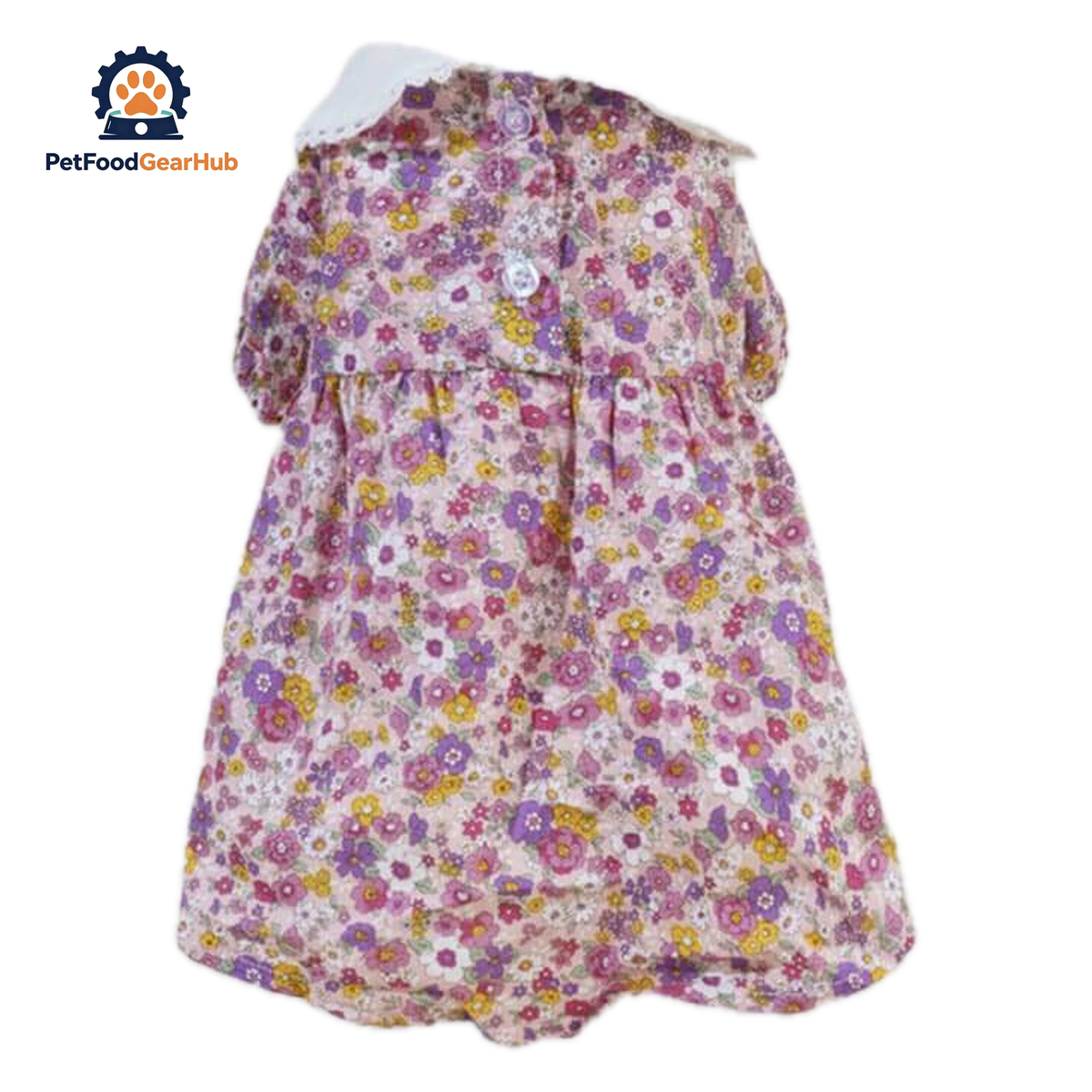 Little Princess Cat Dress & Hat Set | Cat Clothes | PetFoodGearHub