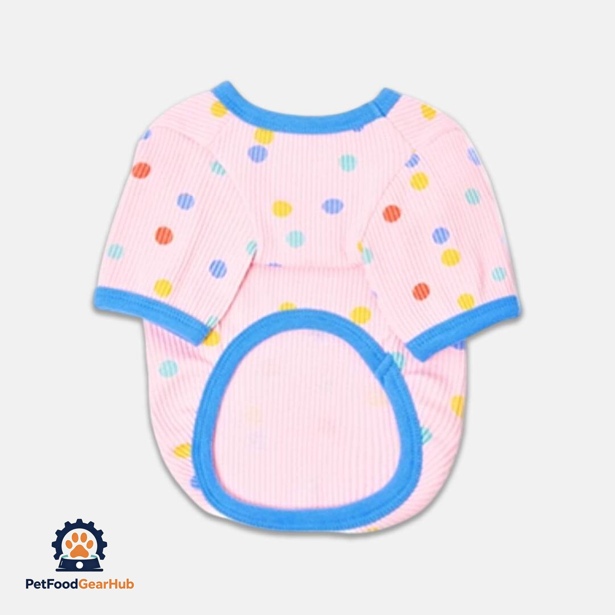Cute Pink Polka Dot Cat Shirt for Cats & Kittens | PetFoodGearHub