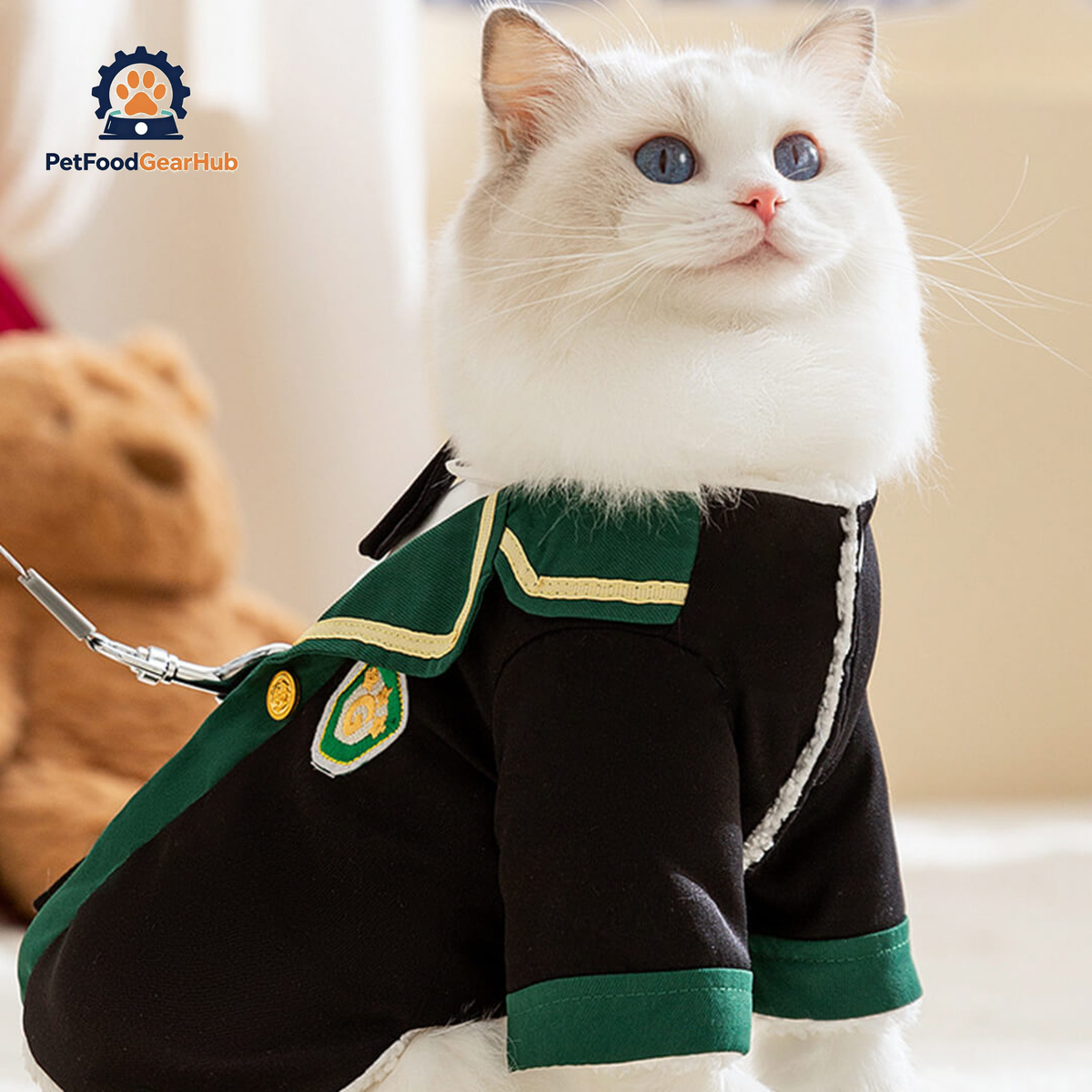 Cat in Mewzard Winter Fleece Shirt | PetFoodGearHub
