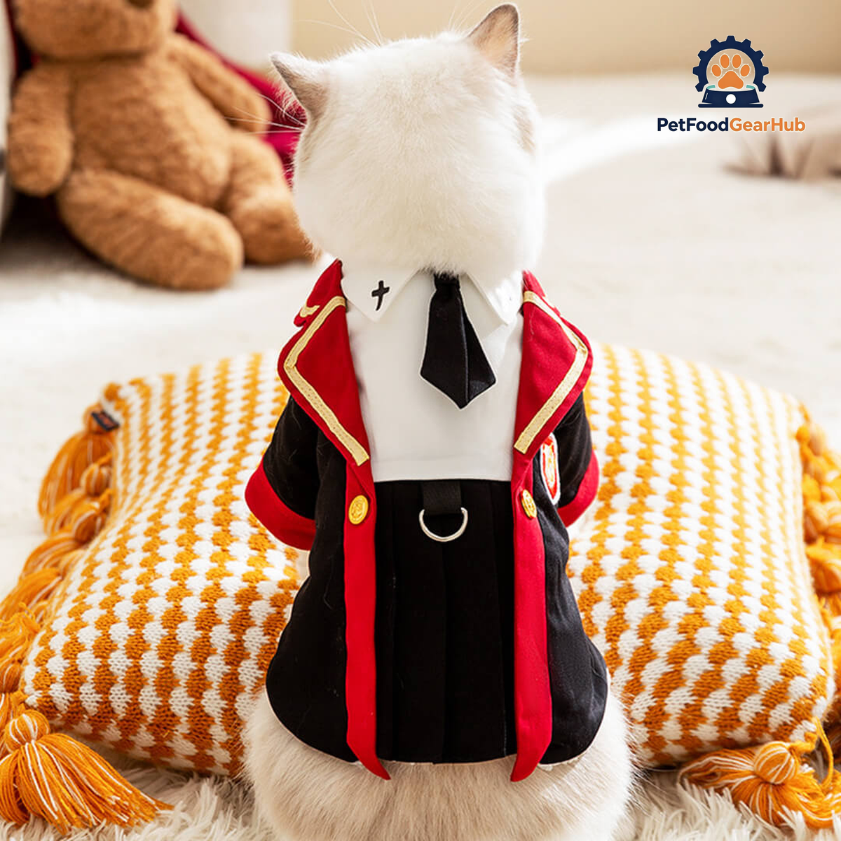 Cat in Mewzard Winter Fleece Shirt | PetFoodGearHub