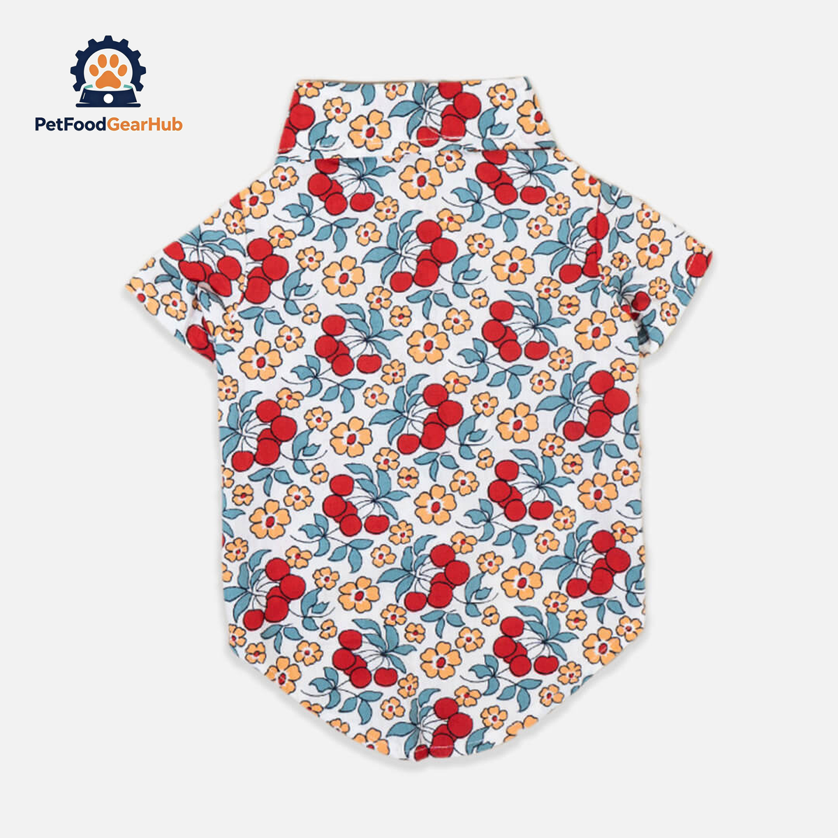 Catsby Cat Shirt & Tie Set | Floral Shirt for Cats & Kittens | PetFoodGearHub