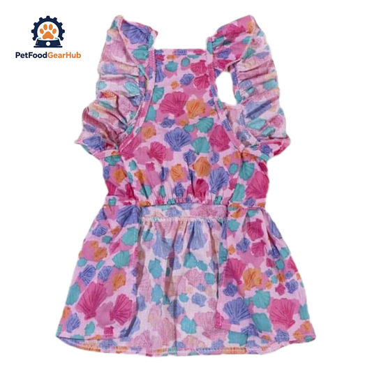 Little Princess Cat Dress & Bow Set | Dress for Cats | Cat Clothes | PetFoodGearHub