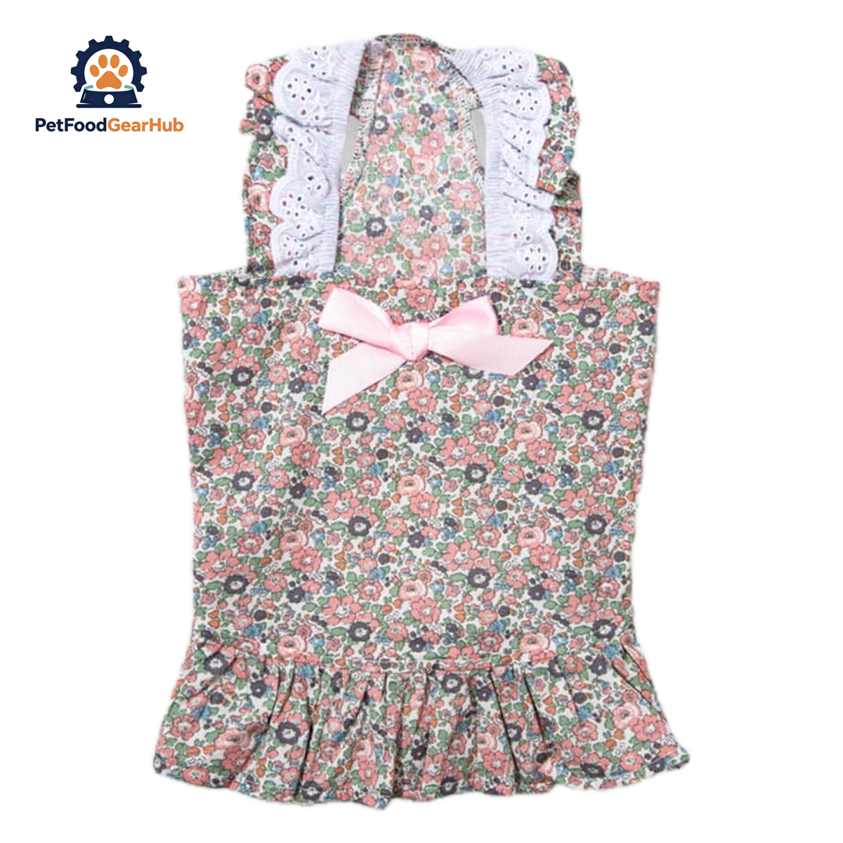 August Cat Dress | Cat Clothes | Pet Clothes | PetFoodGearHub