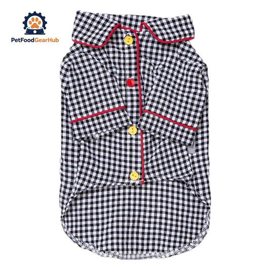Checkers Cat Pajamas | Pajamas for Pets | PetFoodGearHub